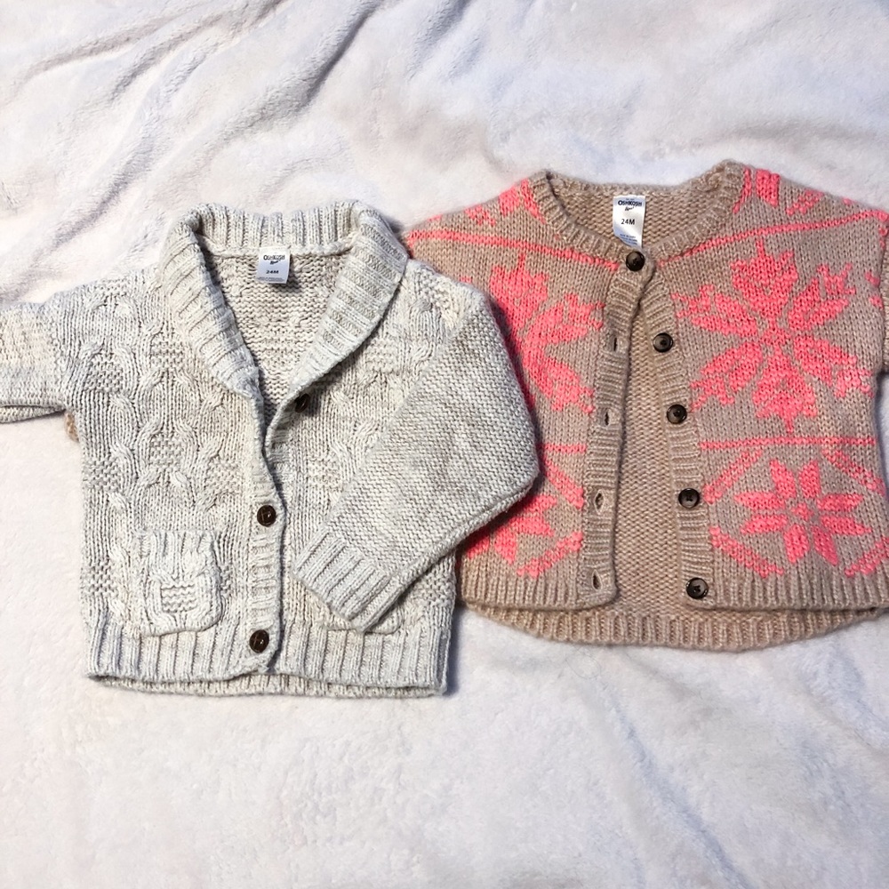 Set of 2 fall cardigans - Oshkosh